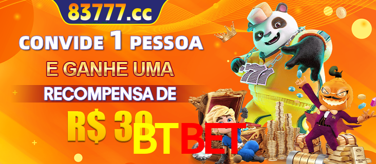 Banner institucional da BTBET sobre parceria de marcas e criação de uma marca de excelência, apresentando os mascotes de jogos populares como o Fortune Tiger.